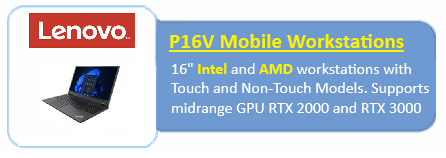 Lenovo P16V Mobile Workstations